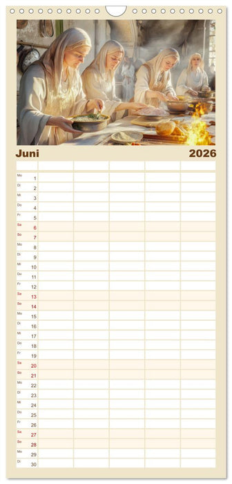 Mittelalter - Ein Blick in diese Zeit (CALVENDO Familienplaner 2026)