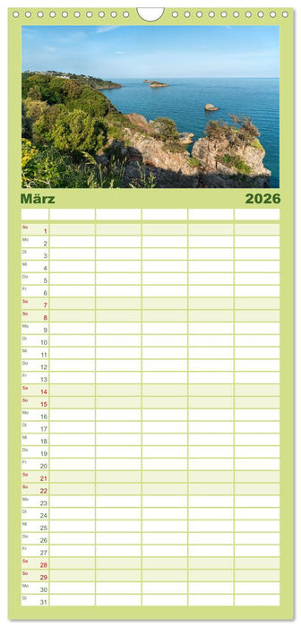 Südengland... zu Fuß (CALVENDO Familienplaner 2026)