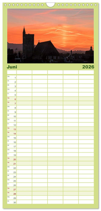 Südengland... zu Fuß (CALVENDO Familienplaner 2026)