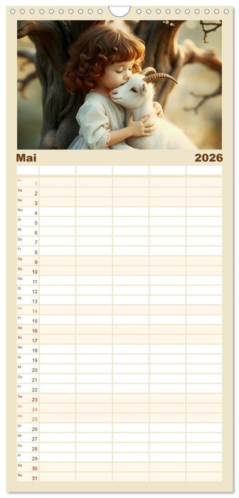 Freundschaften ohne Worte (CALVENDO Familienplaner 2026)