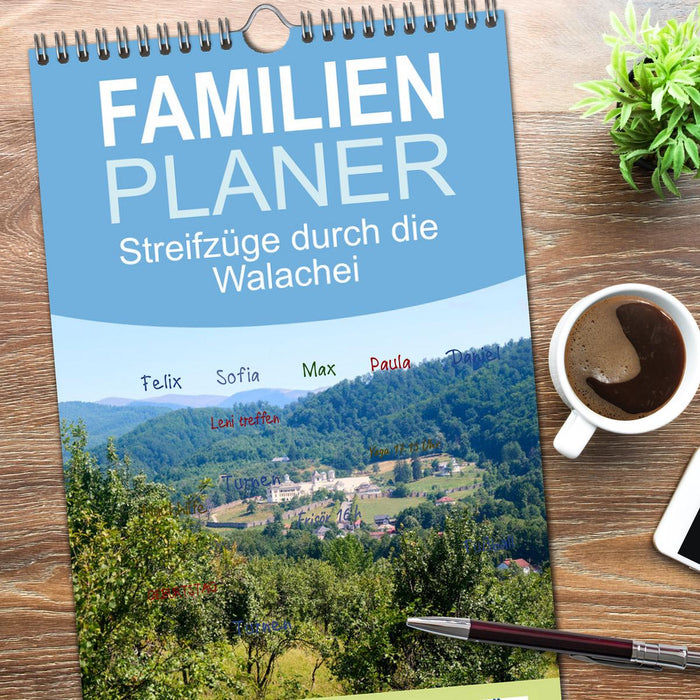 Streifzüge durch die Walachei (CALVENDO Familienplaner 2026)