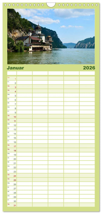 Streifzüge durch die Walachei (CALVENDO Familienplaner 2026)