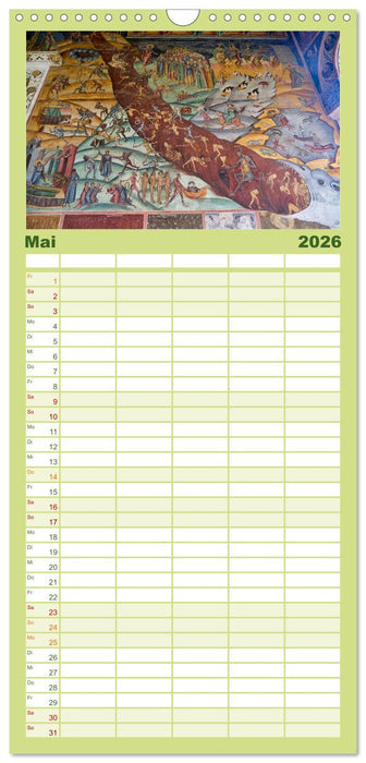 Streifzüge durch die Walachei (CALVENDO Familienplaner 2026)