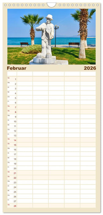 Urlaub in Kusadasi - Sonne, Strand und Kultur in der Türkei (CALVENDO Familienplaner 2026)