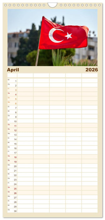 Urlaub in Kusadasi - Sonne, Strand und Kultur in der Türkei (CALVENDO Familienplaner 2026)