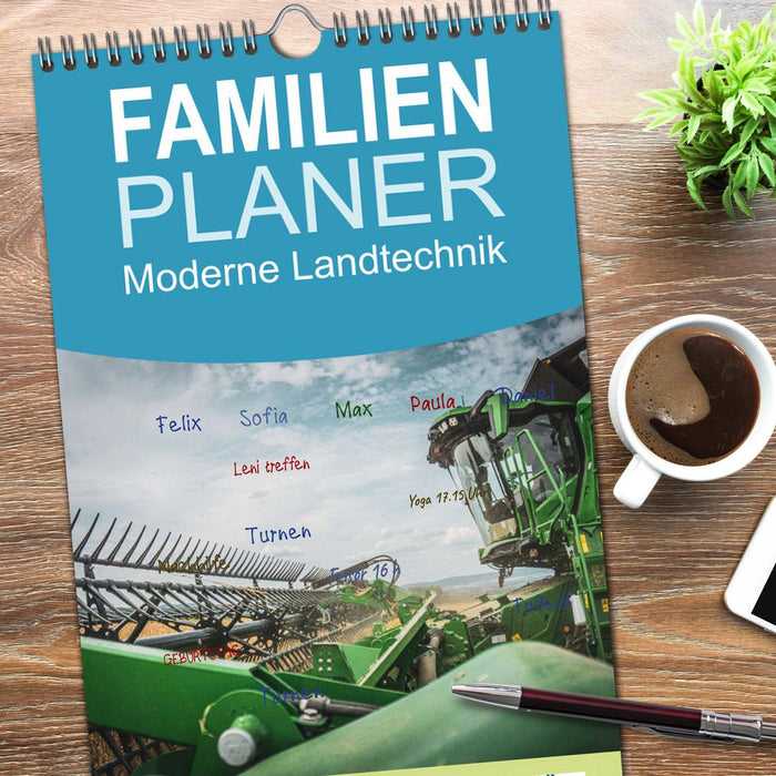 Moderne Landtechnik (CALVENDO Familienplaner 2026)