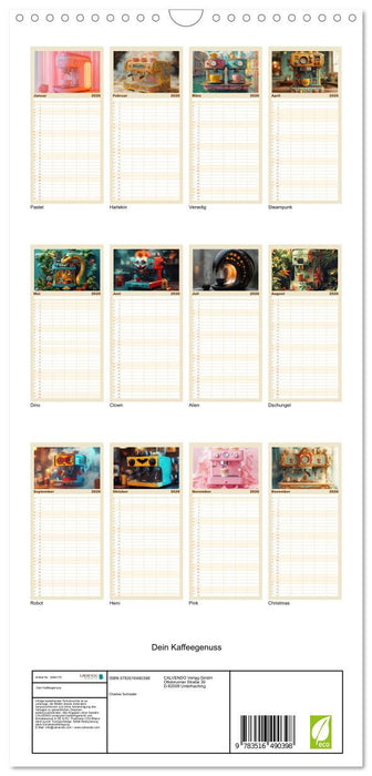 Dein Kaffeegenuss (CALVENDO Familienplaner 2026)