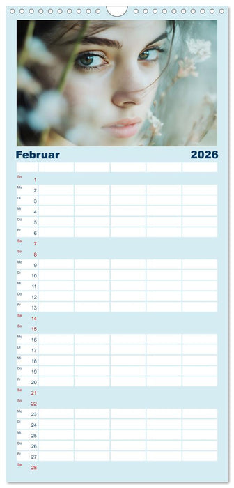 Magische Frauen Portraits (CALVENDO Familienplaner 2026)