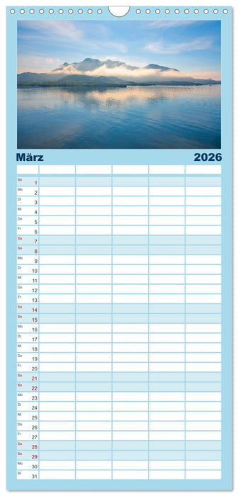 Norwegen - ein traumhaftes Reiseziel (CALVENDO Familienplaner 2026)