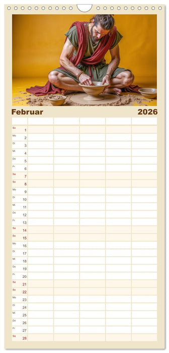 Zurück nach Rom - Das Leben in der Antike (CALVENDO Familienplaner 2026)