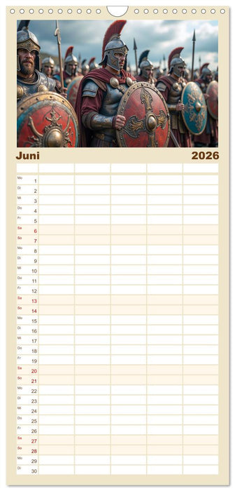 Zurück nach Rom - Das Leben in der Antike (CALVENDO Familienplaner 2026)