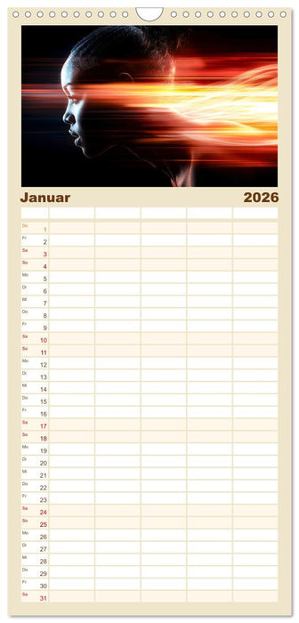 Sport Art (CALVENDO Familienplaner 2026)