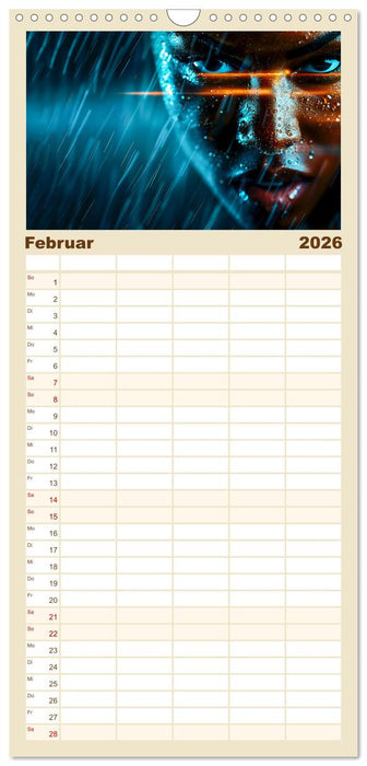 Sport Art (CALVENDO Familienplaner 2026)