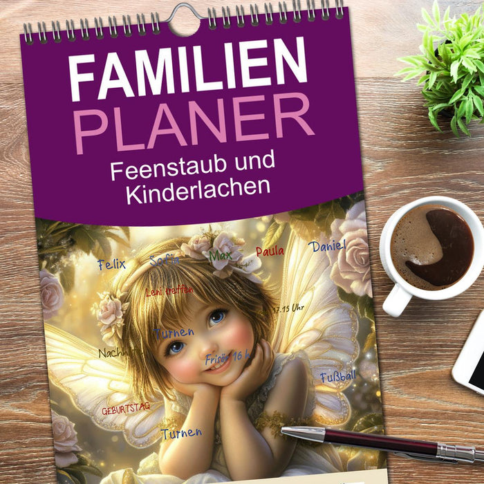 Feenstaub und Kinderlachen (CALVENDO Familienplaner 2026)