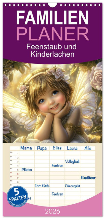 Feenstaub und Kinderlachen (CALVENDO Familienplaner 2026)