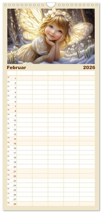 Feenstaub und Kinderlachen (CALVENDO Familienplaner 2026)