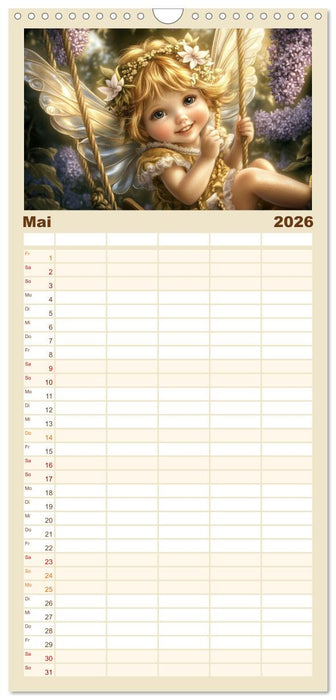 Feenstaub und Kinderlachen (CALVENDO Familienplaner 2026)