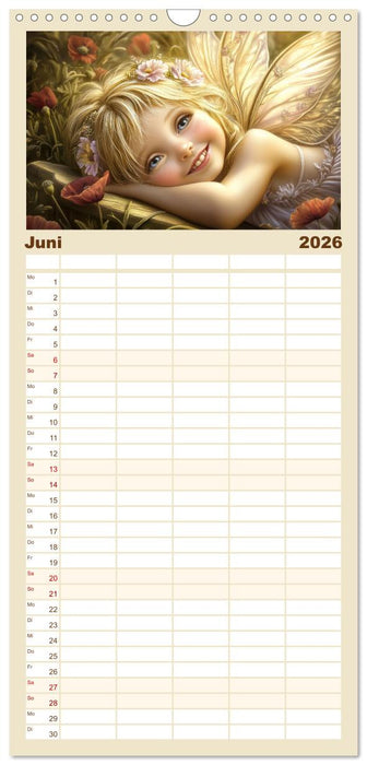 Feenstaub und Kinderlachen (CALVENDO Familienplaner 2026)