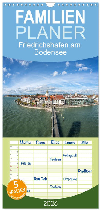 Friedrichshafen am Bodensee (CALVENDO Familienplaner 2026)
