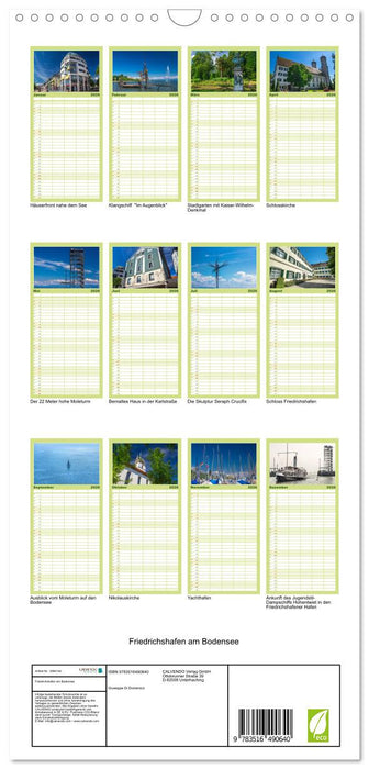 Friedrichshafen am Bodensee (CALVENDO Familienplaner 2026)