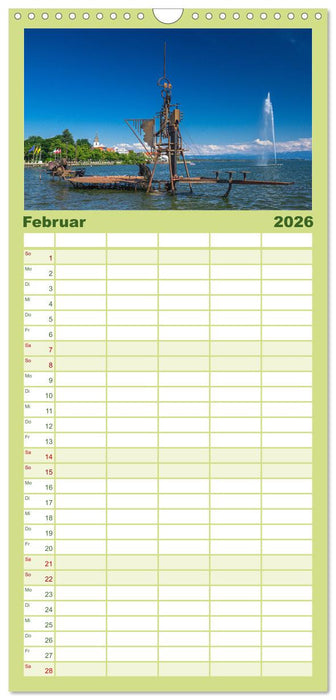 Friedrichshafen am Bodensee (CALVENDO Familienplaner 2026)