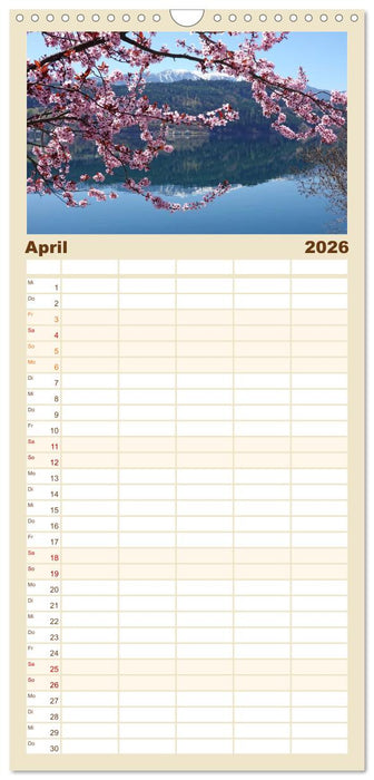 Bergseen zum Träumen (CALVENDO Familienplaner 2026)