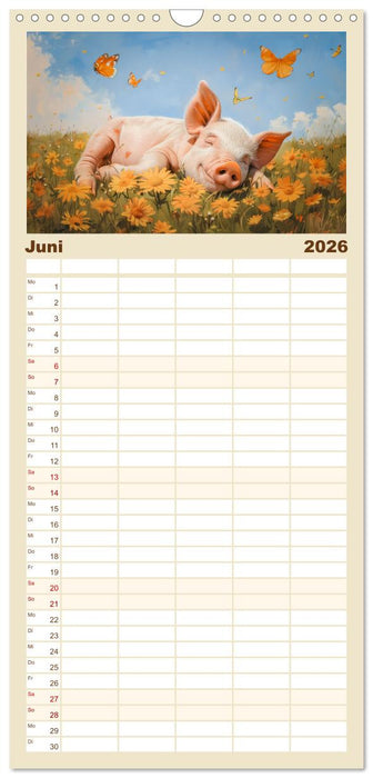 Pure Glücksmomente (CALVENDO Familienplaner 2026)