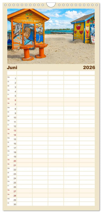 Nassau - Stadt mit karibischem Flair (CALVENDO Familienplaner 2026)