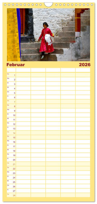 Ladakh - Zanskar (CALVENDO Familienplaner 2026)