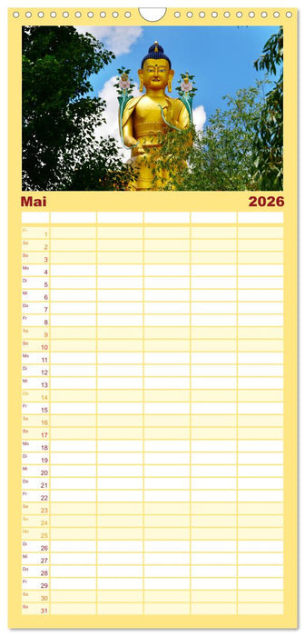 Ladakh - Zanskar (CALVENDO Familienplaner 2026)