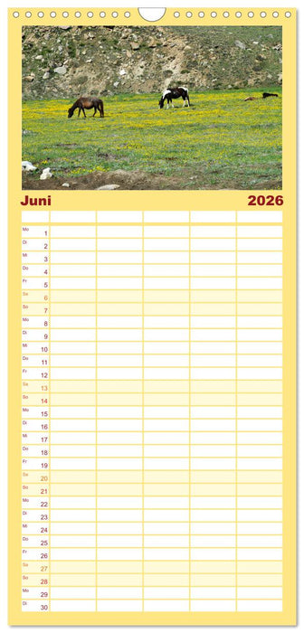 Ladakh - Zanskar (CALVENDO Familienplaner 2026)