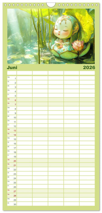 Eine zauberhafte Fantasiewelt (CALVENDO Familienplaner 2026)