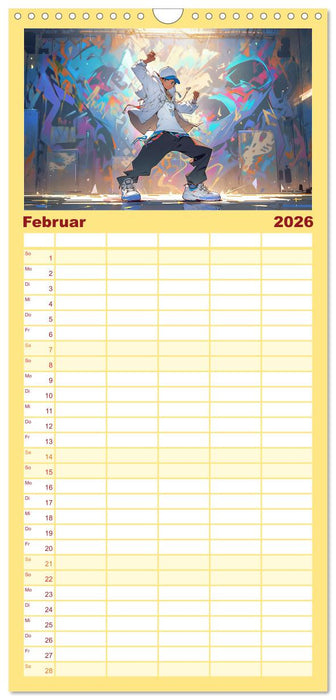 Der Jungen-Kalender (CALVENDO Familienplaner 2026)
