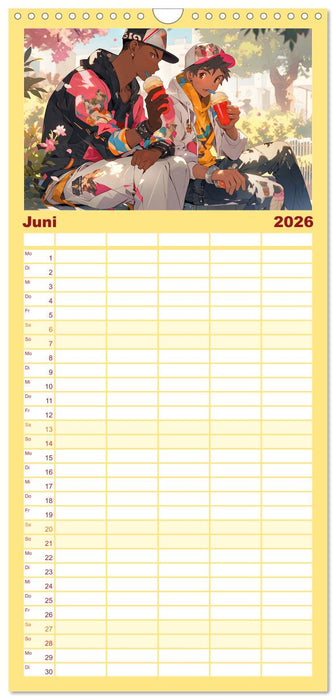 Der Jungen-Kalender (CALVENDO Familienplaner 2026)