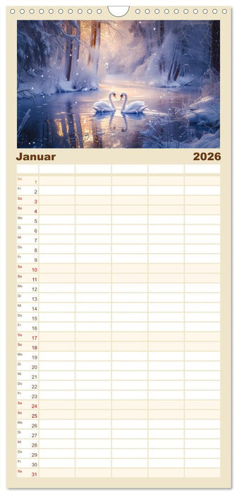 Zauberhafte Waldmomente (CALVENDO Familienplaner 2026)