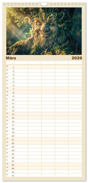 Zauberhafte Waldmomente (CALVENDO Familienplaner 2026)