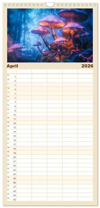 Zauberhafte Waldmomente (CALVENDO Familienplaner 2026)