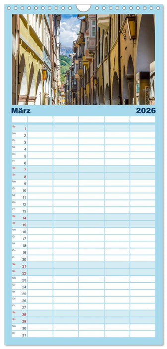 MAGISCHES SÜDTIROL (CALVENDO Familienplaner 2026)