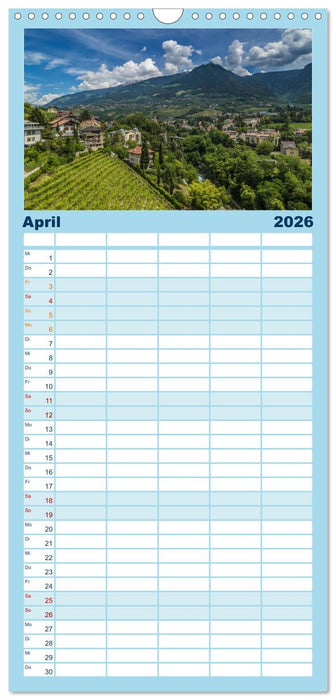 MAGISCHES SÜDTIROL (CALVENDO Familienplaner 2026)