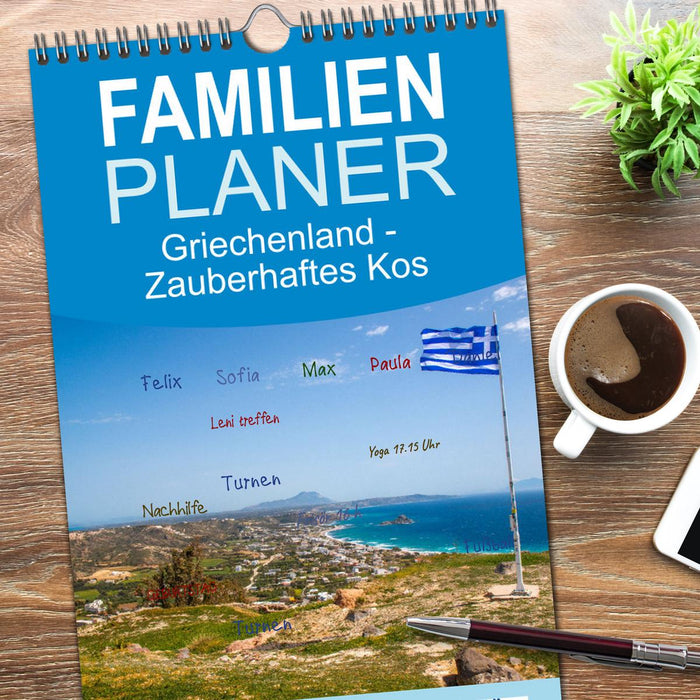 Griechenland - Zauberhaftes Kos (CALVENDO Familienplaner 2026)