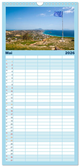 Griechenland - Zauberhaftes Kos (CALVENDO Familienplaner 2026)