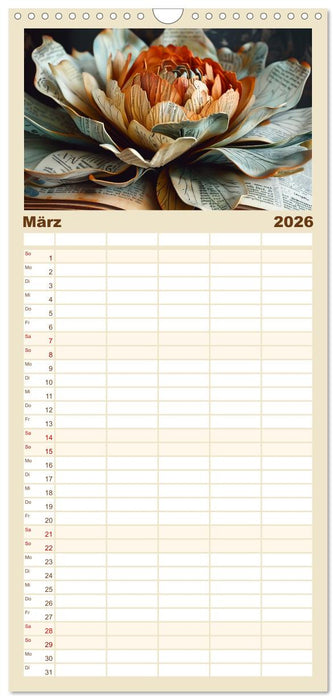 Das versteckte Universum (CALVENDO Familienplaner 2026)