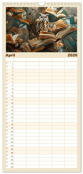 Das versteckte Universum (CALVENDO Familienplaner 2026)