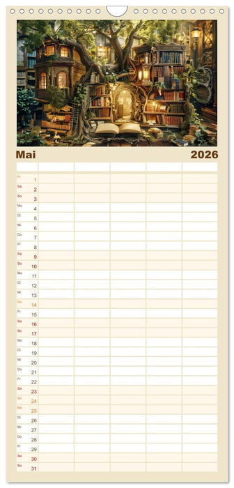 Das versteckte Universum (CALVENDO Familienplaner 2026)