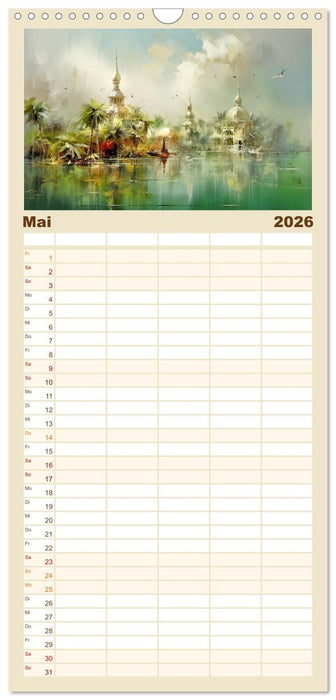 Karibisches Flair (CALVENDO Familienplaner 2026)