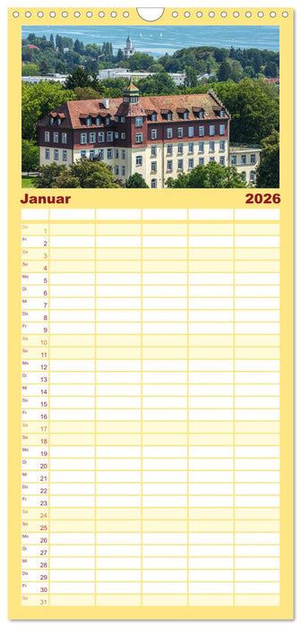 Überlingen am schönen Bodensee (CALVENDO Familienplaner 2026)