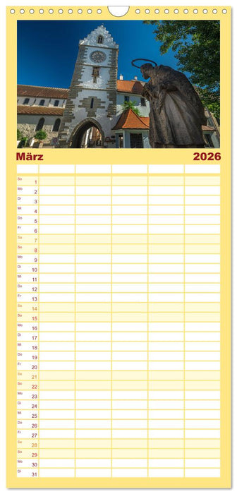 Überlingen am schönen Bodensee (CALVENDO Familienplaner 2026)