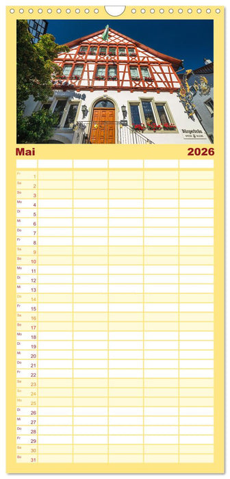 Überlingen am schönen Bodensee (CALVENDO Familienplaner 2026)