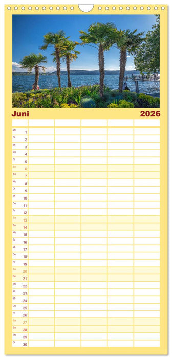 Überlingen am schönen Bodensee (CALVENDO Familienplaner 2026)