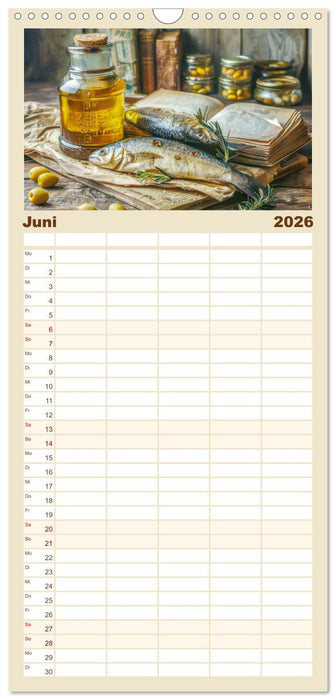 Lichtvolle Stillleben (CALVENDO Familienplaner 2026)